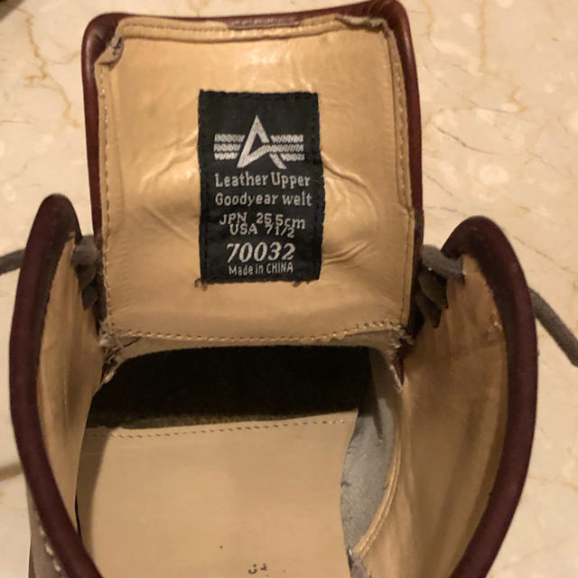 ALPHA INDUSTRIES(アルファインダストリーズ)のブーツ　25.5 メンズの靴/シューズ(ブーツ)の商品写真