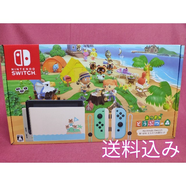 【新品、未開封】Nintendo Switch あつまれ どうぶつの森セット1個Joy-Con