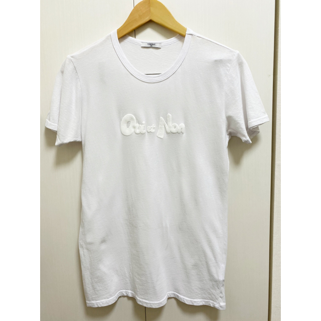 Drawer(ドゥロワー)のDrawer 別注　RXMANCE（ロマンス）　OUI ET NON TEE  レディースのトップス(Tシャツ(半袖/袖なし))の商品写真