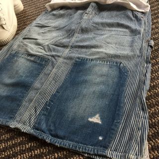 デニムダンガリー(DENIM DUNGAREE)のデニム＆ダンガリー  ヒッコリースカート(ひざ丈スカート)