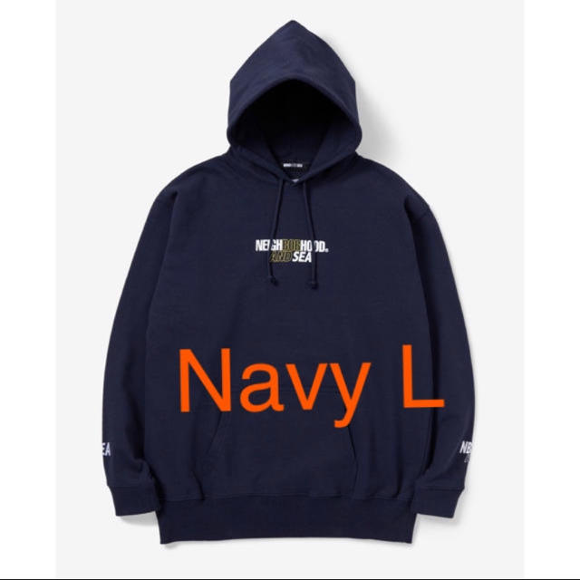 ✨製造✨ wind and sea × neighborhood パーカー L メンズ