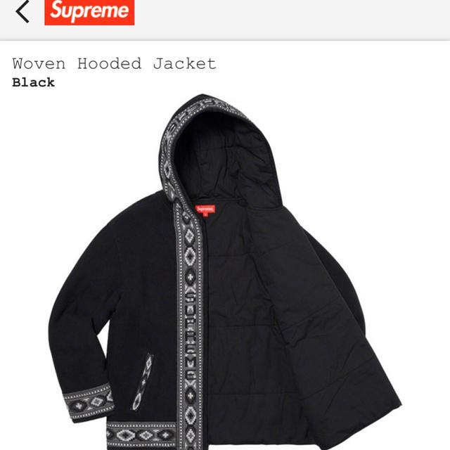 L】Supreme Woven Hooded Jacket - ブルゾン