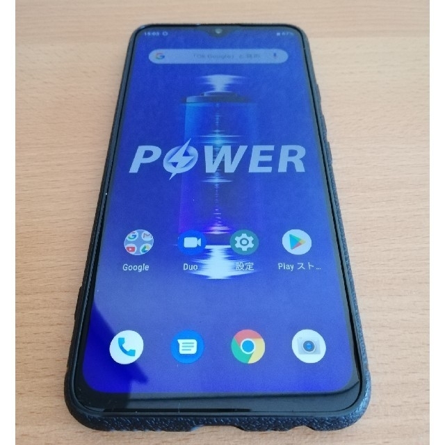 ANDROID(アンドロイド)のUMIDIGI 【POWER】 SIMフリー　大容量バッテリー搭載モデル スマホ/家電/カメラのスマートフォン/携帯電話(スマートフォン本体)の商品写真