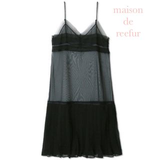 メゾンドリーファー(Maison de Reefur)のmimi様専用！メゾンドリーファー ♡シースルーキャミワンピ(ロングワンピース/マキシワンピース)