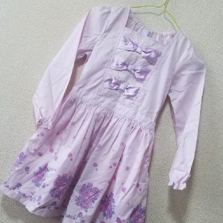 アクシーズファム(axes femme)のaxes femme kids 花柄ワンピース(ワンピース)