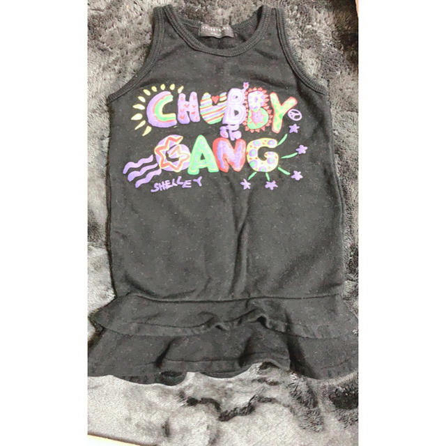 CHUBBYGANG(チャビーギャング)のチャビーギャング タンクトップ キッズ/ベビー/マタニティのキッズ服女の子用(90cm~)(Tシャツ/カットソー)の商品写真