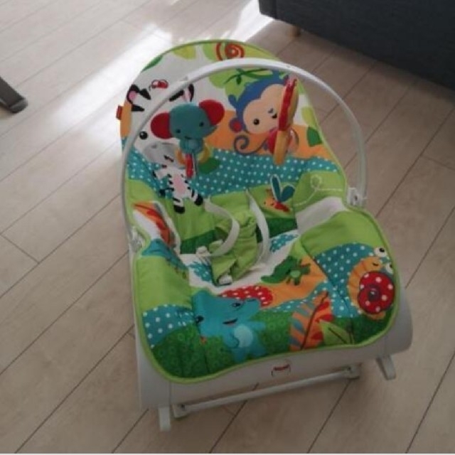 Fisher-Price(フィッシャープライス)のフィッシャープライス バウンサー&チェア キッズ/ベビー/マタニティの寝具/家具(その他)の商品写真