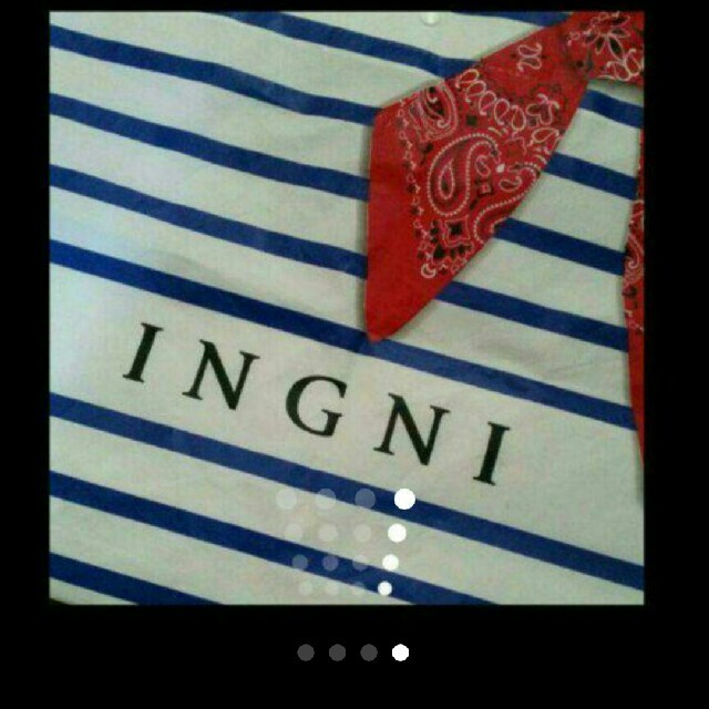 INGNI(イング)のバッグ レディースのバッグ(ショップ袋)の商品写真