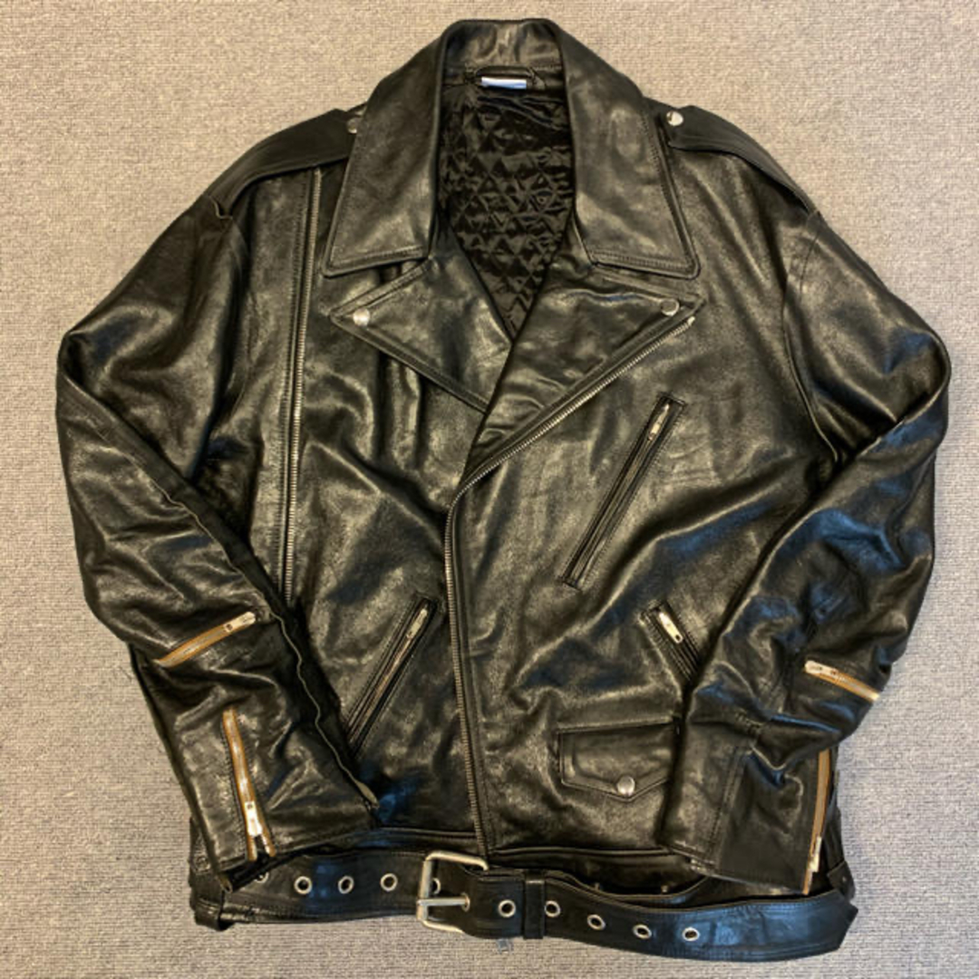 BALENCIAGA - 新品未使用 VETEMENTS オーバーサイズ レザー BALENCIAGA - 新品未使用 VETEMENTS オーバーサイズ レザー