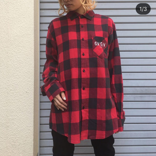 G.V.G.V.(ジーヴィジーヴィ)のGVGVFLAT PRINTED FLANNEL SHIRT レディースのトップス(シャツ/ブラウス(長袖/七分))の商品写真