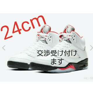 ナイキ(NIKE)のNIKE AIR JORDAN 5 "FIRE RED"

(スニーカー)