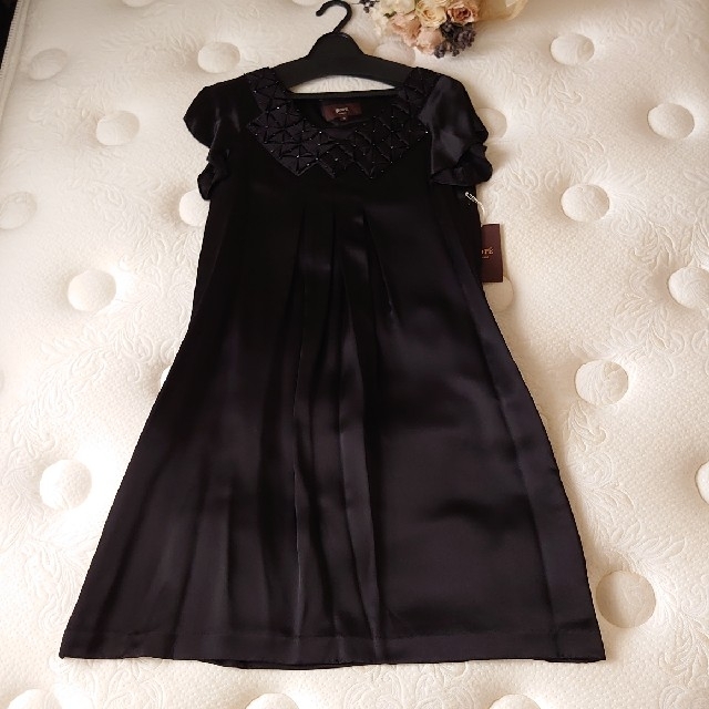 ROPE’ - 小さいサイズ【ROPE classe ロペクラッセ】新品タグ付 シルクワンピース