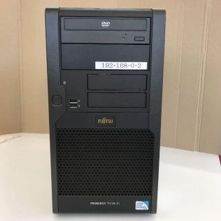 フジツウ(富士通)のFUJITSU サーバー PRIMERGY TX100 S1 PGT1012BA(デスクトップ型PC)