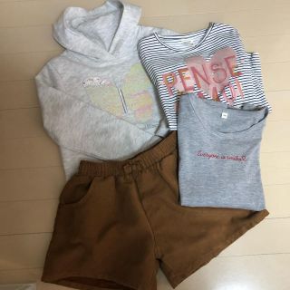 エイチアンドエム(H&M)の4点セット　120から130(Tシャツ/カットソー)