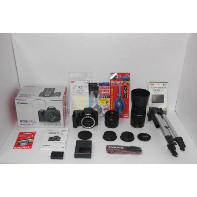 品数豊富! Canon - ❤️canon kiss x9❤️標準、望遠 ダブルレンズ