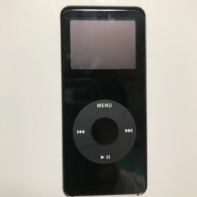 Apple(アップル)のiPod nano 2GB ブラック 第一世代 スマホ/家電/カメラのオーディオ機器(ポータブルプレーヤー)の商品写真