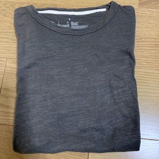 ムジルシリョウヒン(MUJI (無印良品))の無印良品 メンズS 袖長め Tシャツ コットン100(Tシャツ/カットソー(半袖/袖なし))