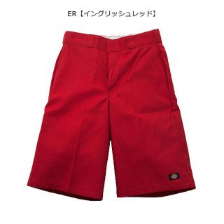 ディッキーズ(Dickies)のお値下げ！ディッキーズ　ハーフパンツ　赤(ハーフパンツ)