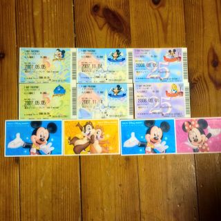 ディズニー使用済みチケット☆10枚(その他)