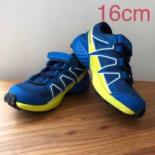 サロモン(SALOMON)のサロモン 靴　山　スニーカー　スピードクロス　SPEED CROSS 16cm(アウトドアシューズ)