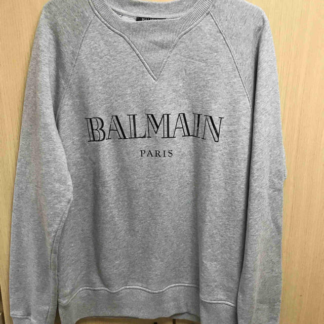 国内正規 18AW BALMAIN バルマン ロゴ スウェットスウェット