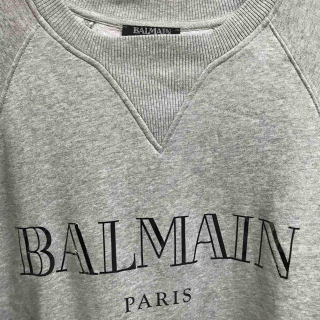 国内正規 18AW BALMAIN バルマン ロゴ スウェット