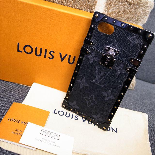 LOUIS VUITTON - 正規品☆ルイヴィトン　アイトランク　モノグラムエクリプス　携帯カバーの通販