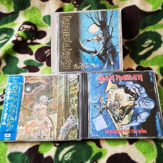 らくたろう様専用 IRONMAIDEN CD3枚セット(ポップス/ロック(洋楽))