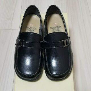 ハルタ　ローファー　キッズ　HARURA KIDS　18 黒(ローファー)