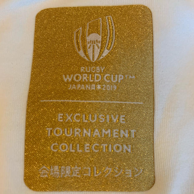 未使用品　ラグビー ワールドカップ2019 会場限定コレクションTシャツ スポーツ/アウトドアのサッカー/フットサル(記念品/関連グッズ)の商品写真