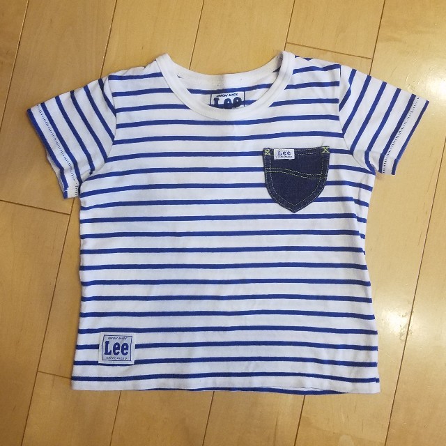 Lee(リー)のLeeボーダーTシャツ110センチ キッズ/ベビー/マタニティのキッズ服男の子用(90cm~)(Tシャツ/カットソー)の商品写真