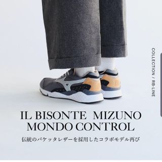 IL BISONTE - IL BISONTE × Mizuno モンドコントロール 27.5cmの通販 ...