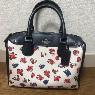 コーチ(COACH)のCOACH 花柄　バッグ(ハンドバッグ)