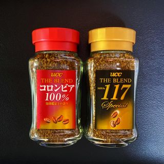 ユーシーシー(UCC)のUCC インスタントコーヒー　瓶2本(コーヒー)