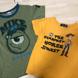ディズニー(Disney)のディズニーキャラクターTシャツ2枚セット(Tシャツ/カットソー)