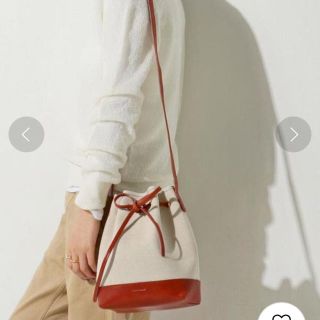 マンサーガブリエル(MANSUR GAVRIEL)のマンサーガブリエル　vasic キャンバス　ミニバケット(ショルダーバッグ)