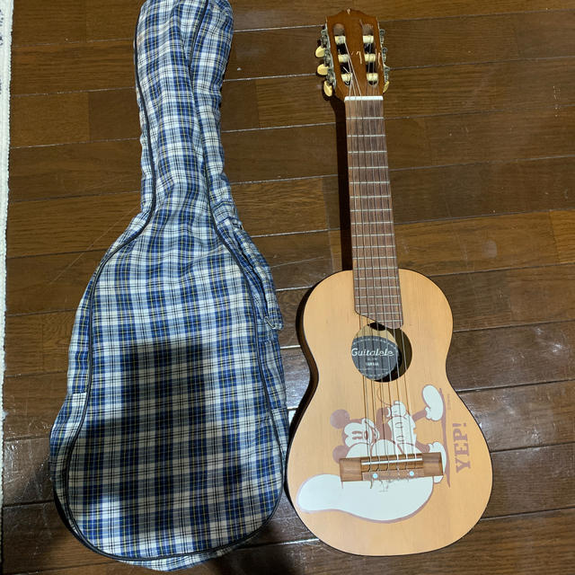 Disney(ディズニー)のミッキー　ギタレレ 楽器のギター(アコースティックギター)の商品写真