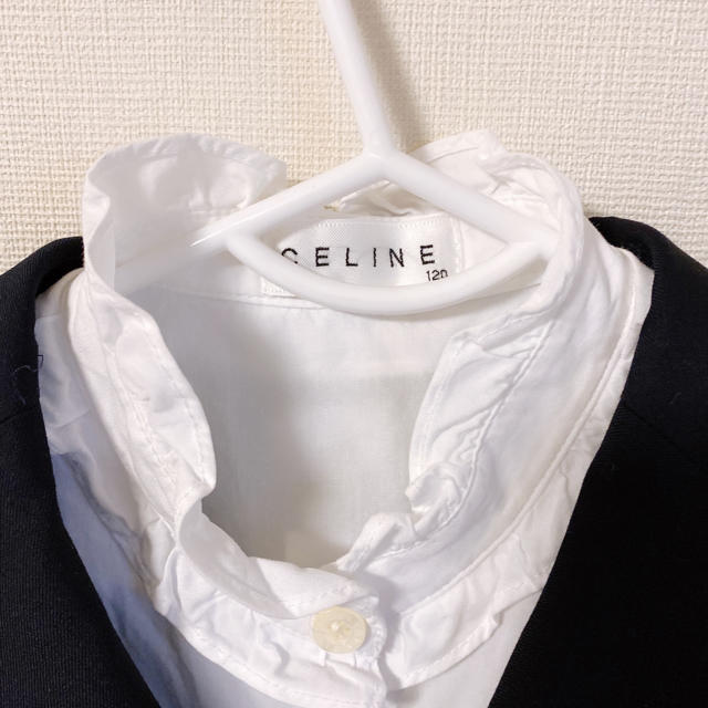 celine(セリーヌ)の2回着用　セリーヌ　フォーマルスーツ　3点セット　CELINE 入学式　卒業式 キッズ/ベビー/マタニティのキッズ服女の子用(90cm~)(ドレス/フォーマル)の商品写真