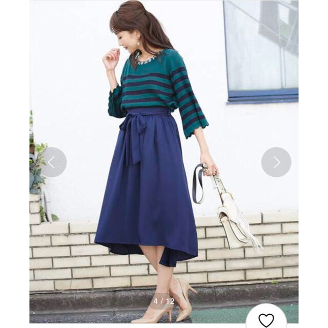 tocco(トッコ)のトッコクローゼット⭐︎スカート美品 レディースのスカート(ひざ丈スカート)の商品写真