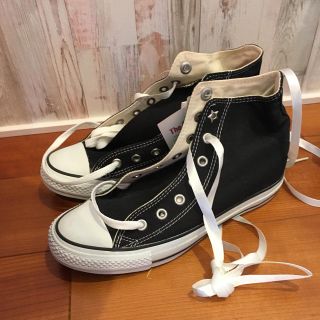 コンバース(CONVERSE)の新品　コンバース　ハイカット　黒(スニーカー)