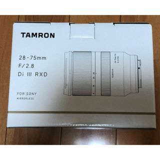 タムロン(TAMRON)の28-75mm F/2.8 Di III RXD (A036)　タムロン(レンズ(ズーム))