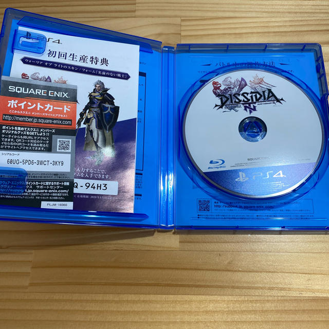 PlayStation4(プレイステーション4)のディシディア ファイナルファンタジー NT PS4 エンタメ/ホビーのゲームソフト/ゲーム機本体(家庭用ゲームソフト)の商品写真