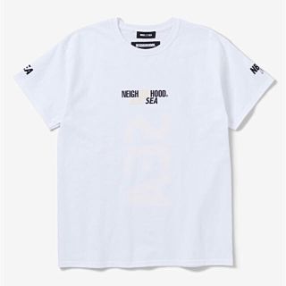 ネイバーフッド(NEIGHBORHOOD)のネイバーフッド × WIND AND SEA Tシャツ ホワイト XL(Tシャツ/カットソー(半袖/袖なし))