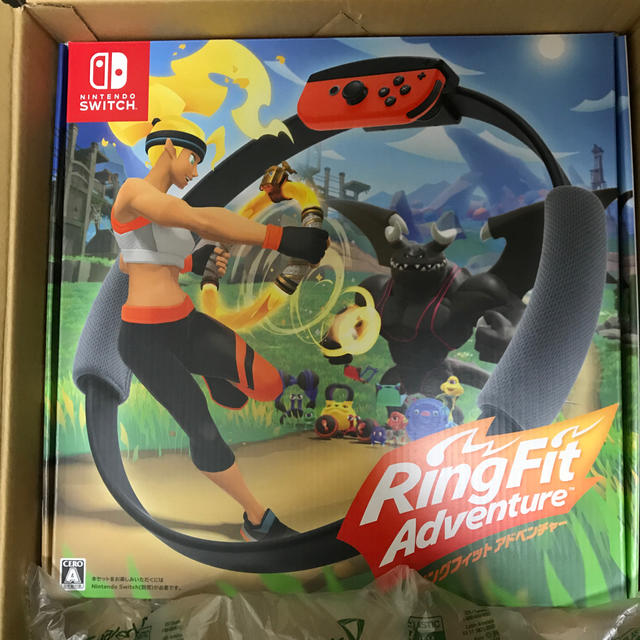 新品 リングフィット アドベンチャー Switch - 家庭用ゲームソフト