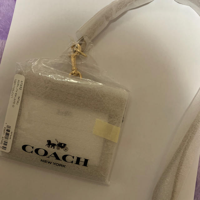 coach IDケース　ランヤード