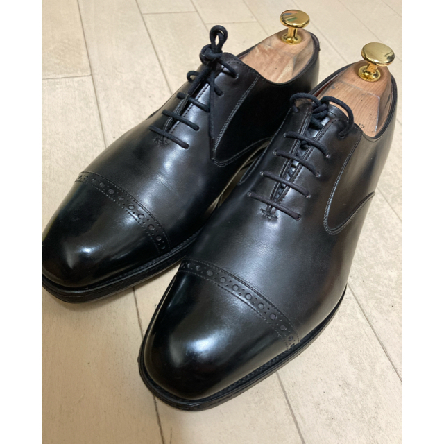 Edward Green エドワードグリーン パンチドキャップトゥ 61/2 Edward Green エドワードグリーン パンチドキャップトゥ 61/2