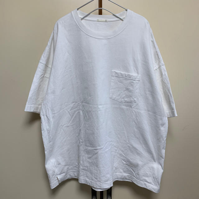 GU(ジーユー)のほぼ未使用 GU ビックシルエット Tシャツ XL メンズ メンズのトップス(Tシャツ/カットソー(半袖/袖なし))の商品写真