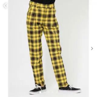 エックスガール(X-girl)の美品 エックスガール plaid check pants サイズ2(カジュアルパンツ)