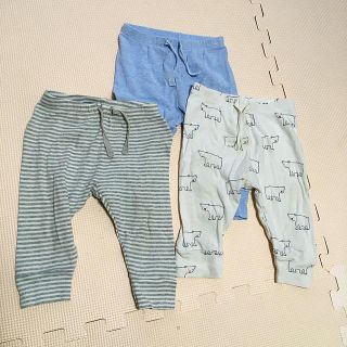 ベビーギャップ(babyGAP)の【baby GAP】ベビーズボン　70【3枚セット】(パンツ)