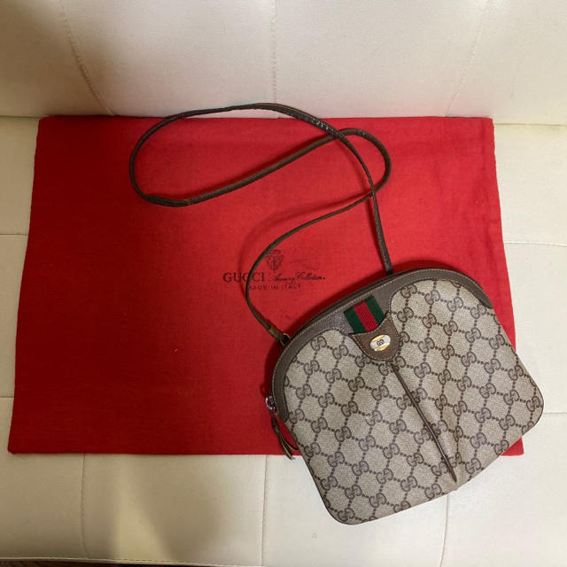 ベッカム 時計 偽物 | Gucci - 美品 紙タグ GUCCI オールドグッチ シェリーライン ショルダー バッグの通販